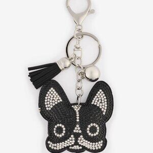 The Paper Store Boston Terrier Keychain Bag Charm - NIP